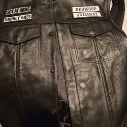 Leather Vest 