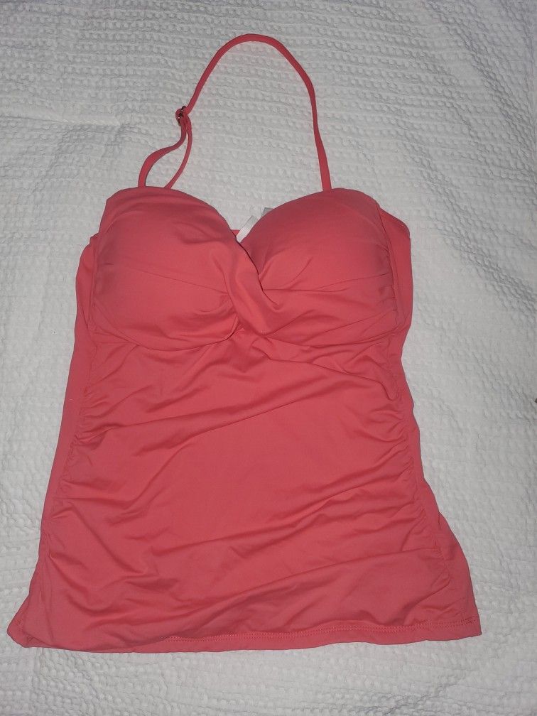 Pink-ish Halter Swimming Top