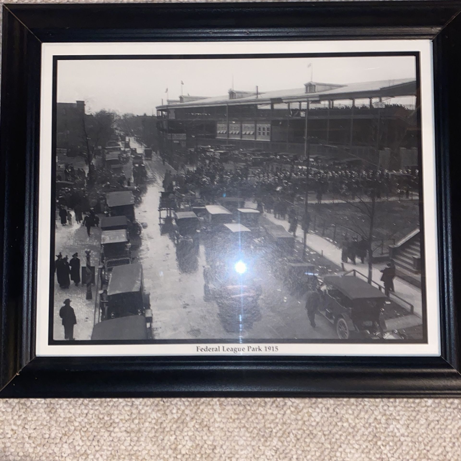 Federal League Park 1915 picture with Frame