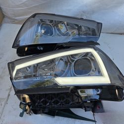 11-14 Dodge Charger LED DRL Projector Headlights Luces Focos Micas Faros Faroles Headlamps 
