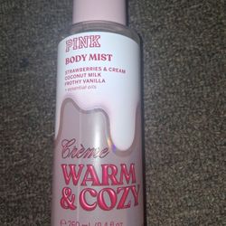 Pink by Victorias Secret Crème Warm & Cozy NEW