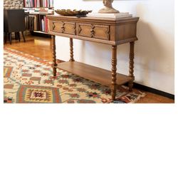 Console Table Measures: 26.75"H x32"W x 13"D"