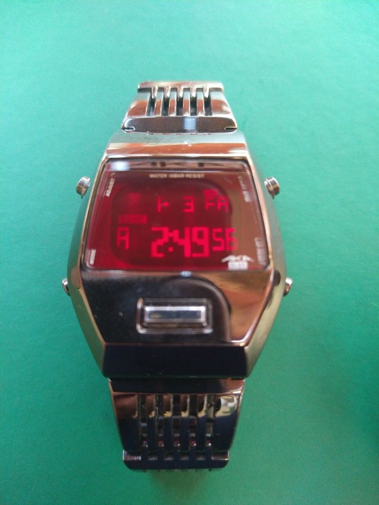 RARE SEIKO ALBA AKA "Darth Vader" Quartz Black Mens