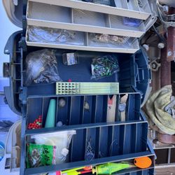 Fishing Tackle For Sale. Everything For $80 Rods $30 Tackle $50 OBO