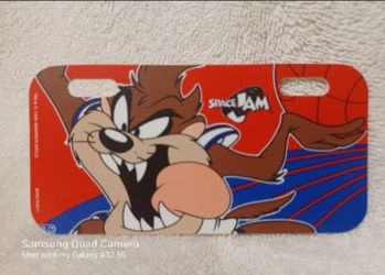 Vintage Looney tunes space jam mini license plate