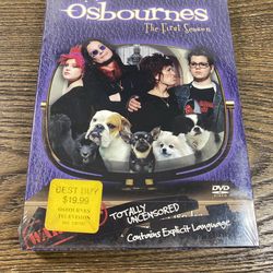 The Osbournes The First Season (DVD, 2003, 2-Disc Set, Uncensored) New Sealed