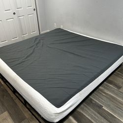King Memory Foam Bed And Frame 