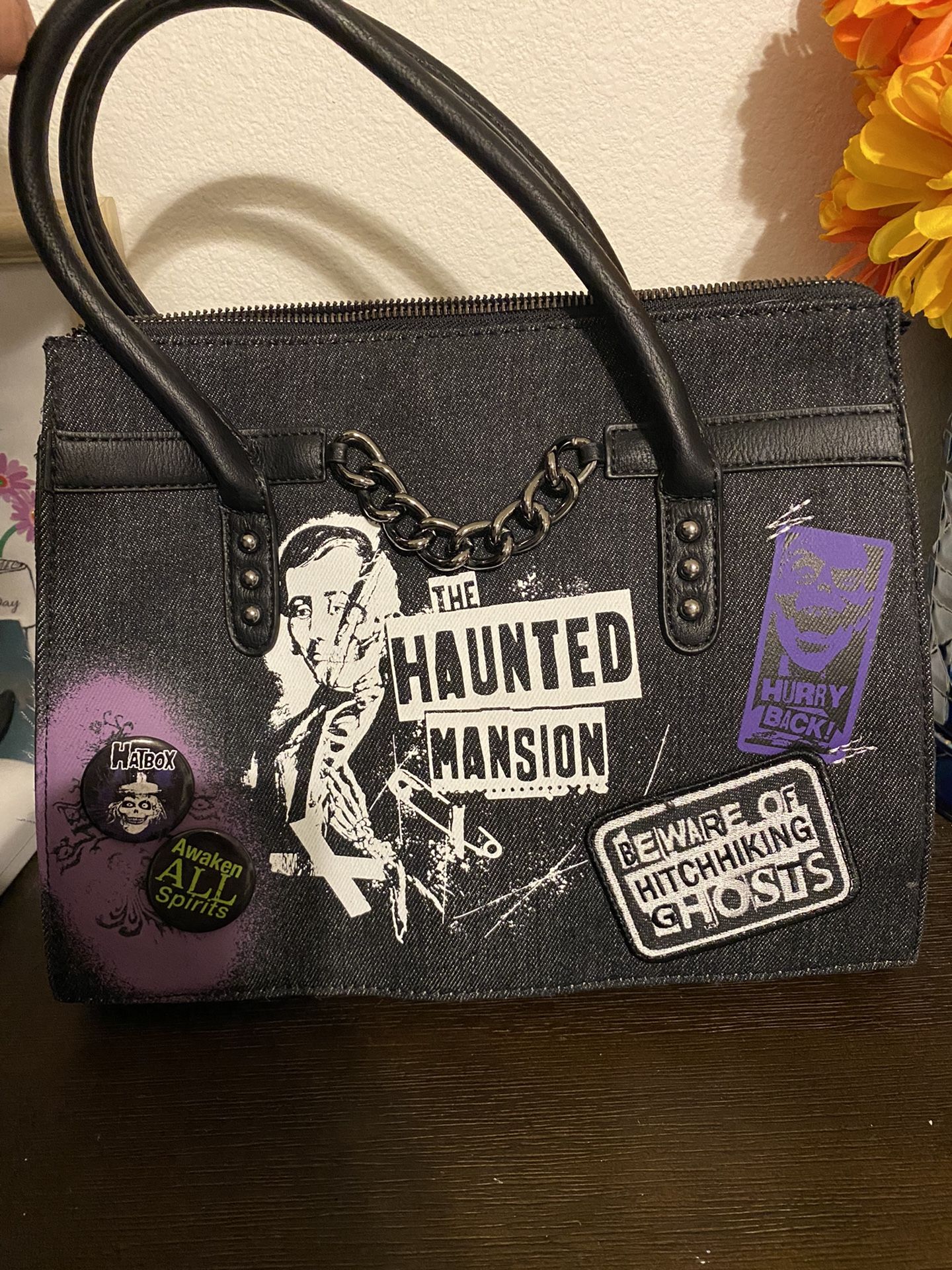 Disney Loungefly Haunted Mansion Purse