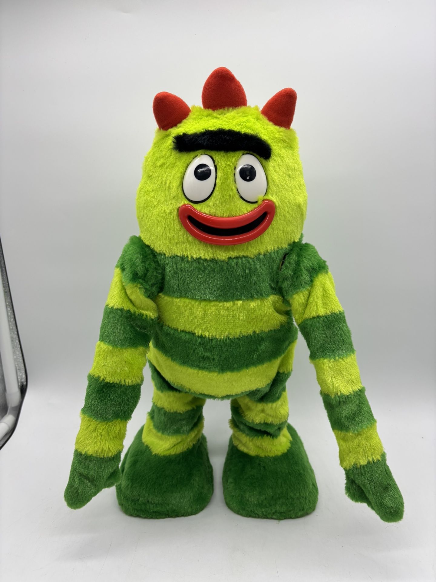 Yo Gabba Gabba Dancing BROBEE Spin Master 14.5" Sings & Dances Toy WORKING 2008