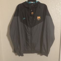 Nike FC Barcelona Windrunner Zip Up Jacket