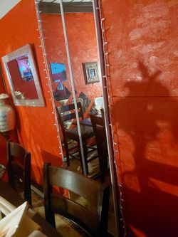 Two wall mirrors 10.ft tall