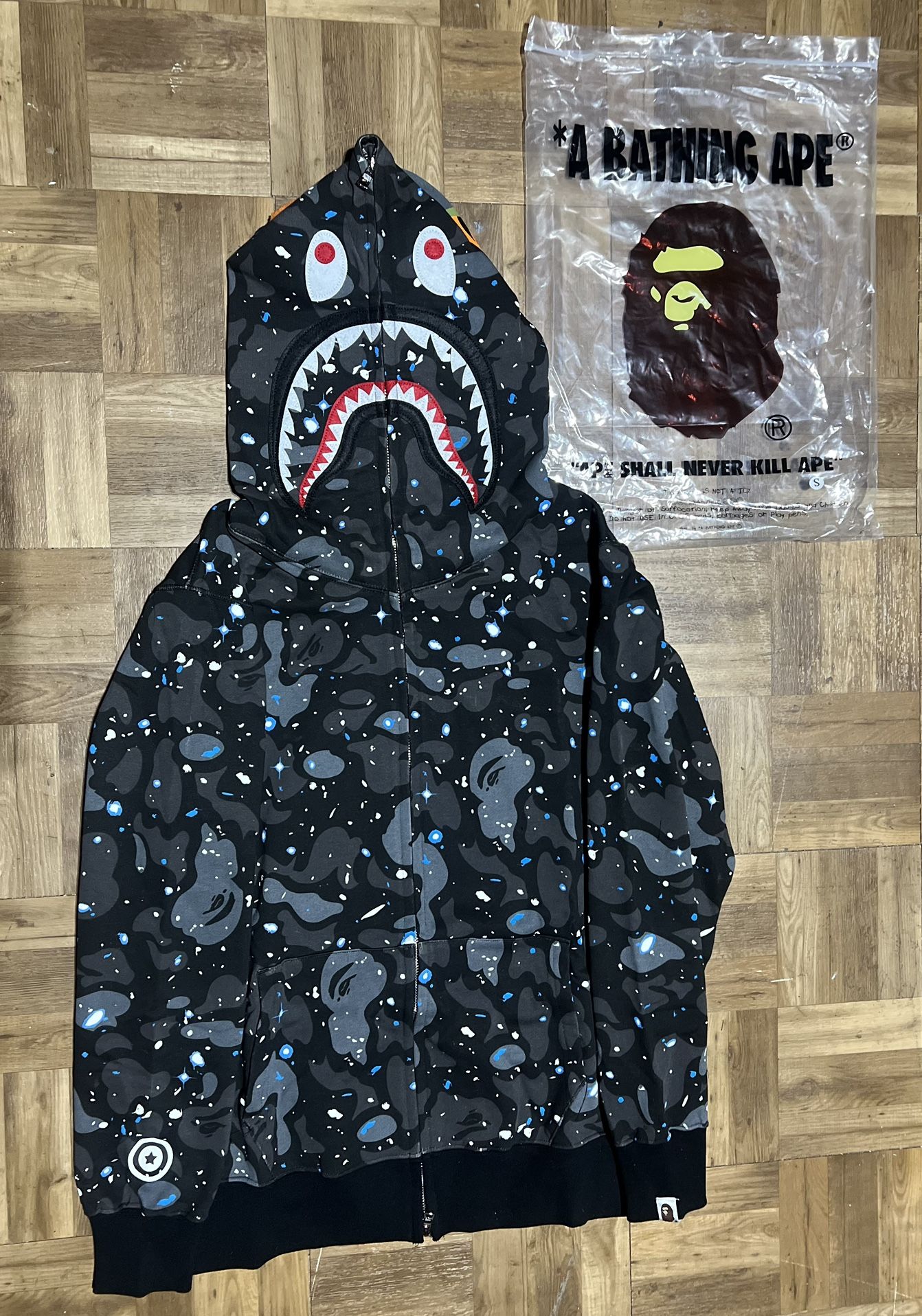 Bape Space Camo Hoodie(SS24) Glow In The Dark