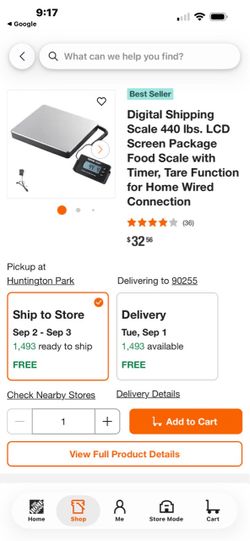 Digital scale