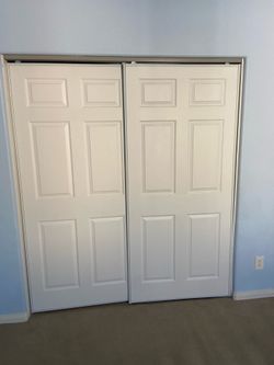 Sliding Closet doors - Aluminum