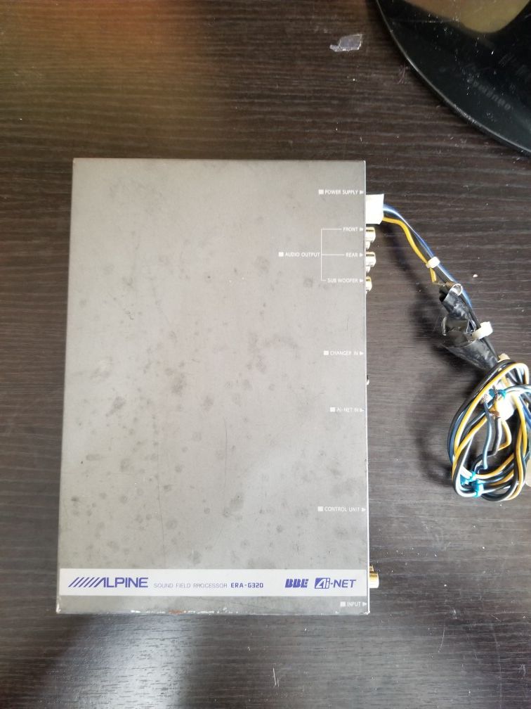 Alpine era g320 no faceplate