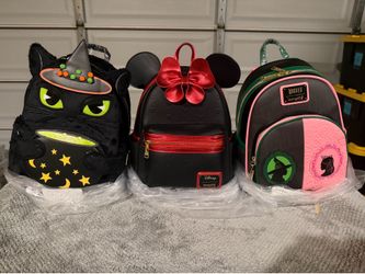 Various Loungefly Backpacks NWT