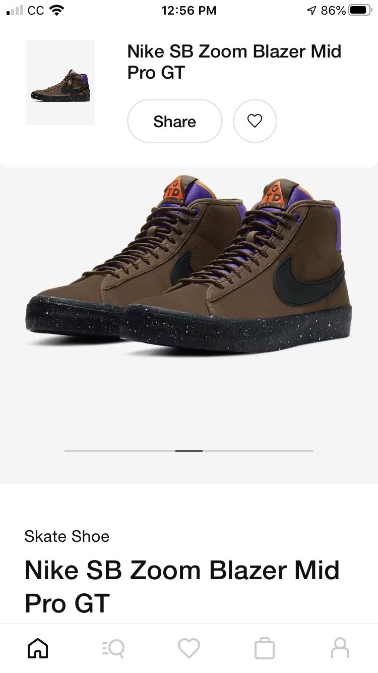 Nike Sb Zoom Blazer Mid Pro Gt For Sale In Westminster Ma Offerup