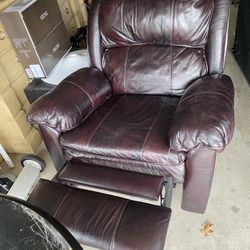 Beautiful Leather Recliner 