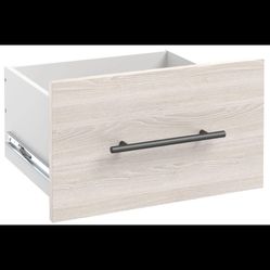 ClosetMaid SuiteSymphony Wood Closet Modern Drawer, 16-In X 10-In, White Timber