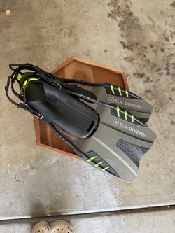 U.S. Divers Adjustable Snorkeling / Swim Fins – $20