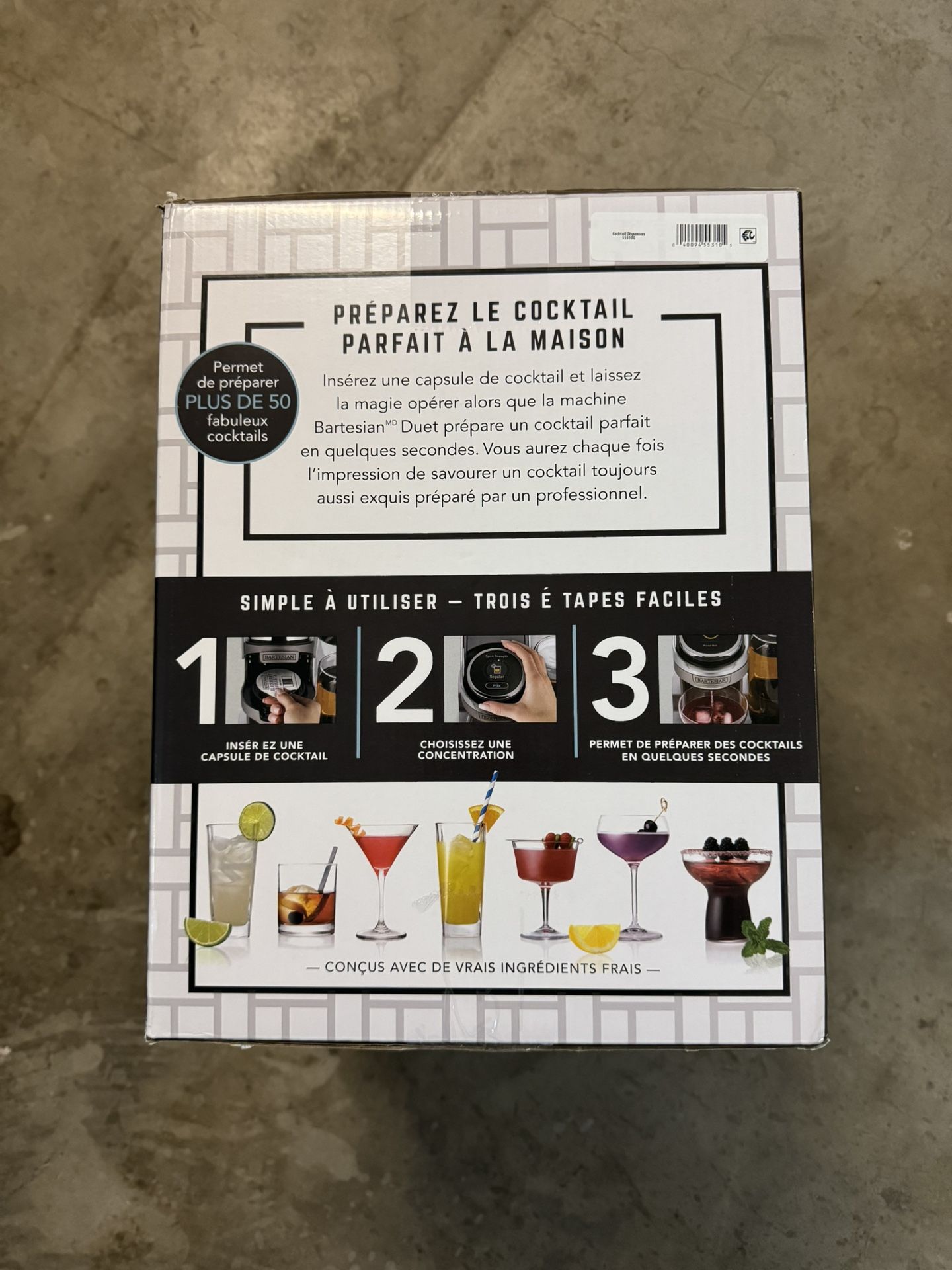 Duet Cocktail Machine With LCD Display