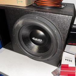 Matt’s Pro Audio Sub 12in With Box Ported 