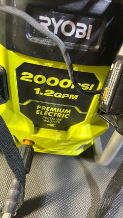 Ryobi power washer