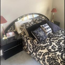 Beautiful Black Bedroom Set (excellent condition ) 