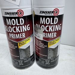 (2) Zinsser Mold Blocking Primer. Must Pickup