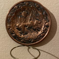 Vintage Candle Holder/Wall Art