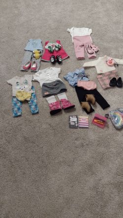 Adorable Outfits For 18"Doll 