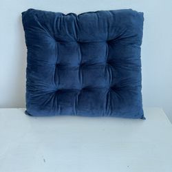 Chair Pillows - Navy Blue - 4 Pillows