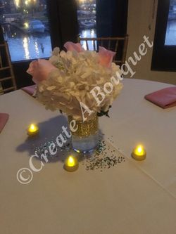 Centerpieces with roses