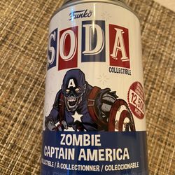 Funko Soda Zombie Captain America 