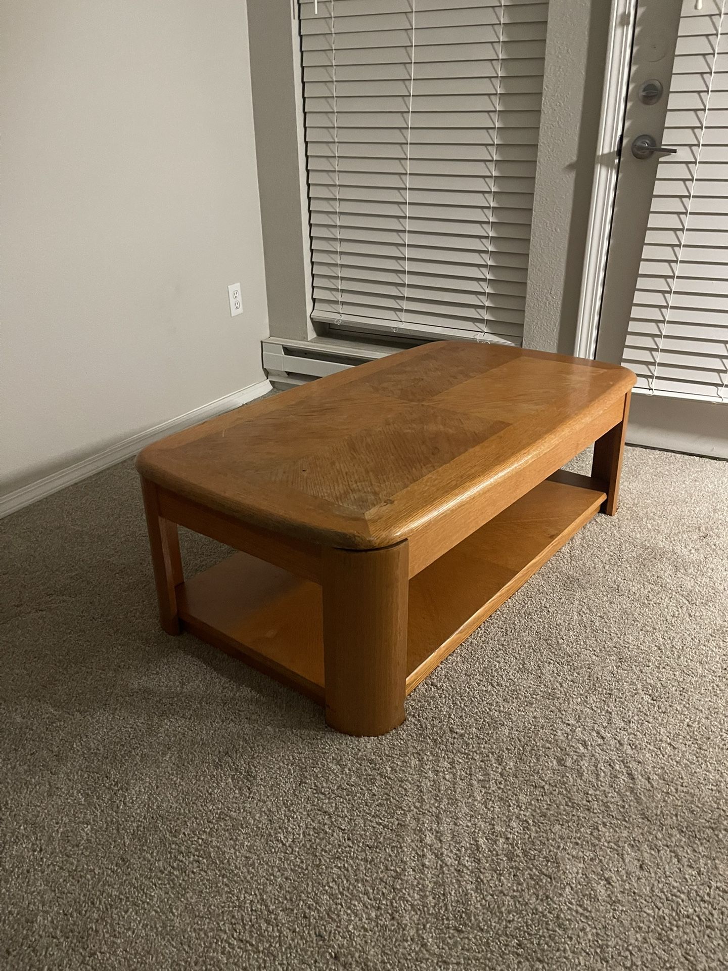 Coffee Table With Opening