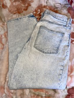 Universal Thread Acid Wash Mom Jeans Sz10/30R