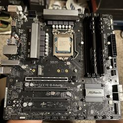 ASRock Motherboard with Intel i5-11400F CPU