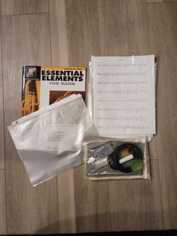 Euphonium (Baritone) Cleaning Supplies & Music
