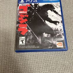 Godzilla PS4 game very rare
