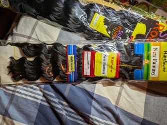 You do what synthetic and 100% human hair bundles
