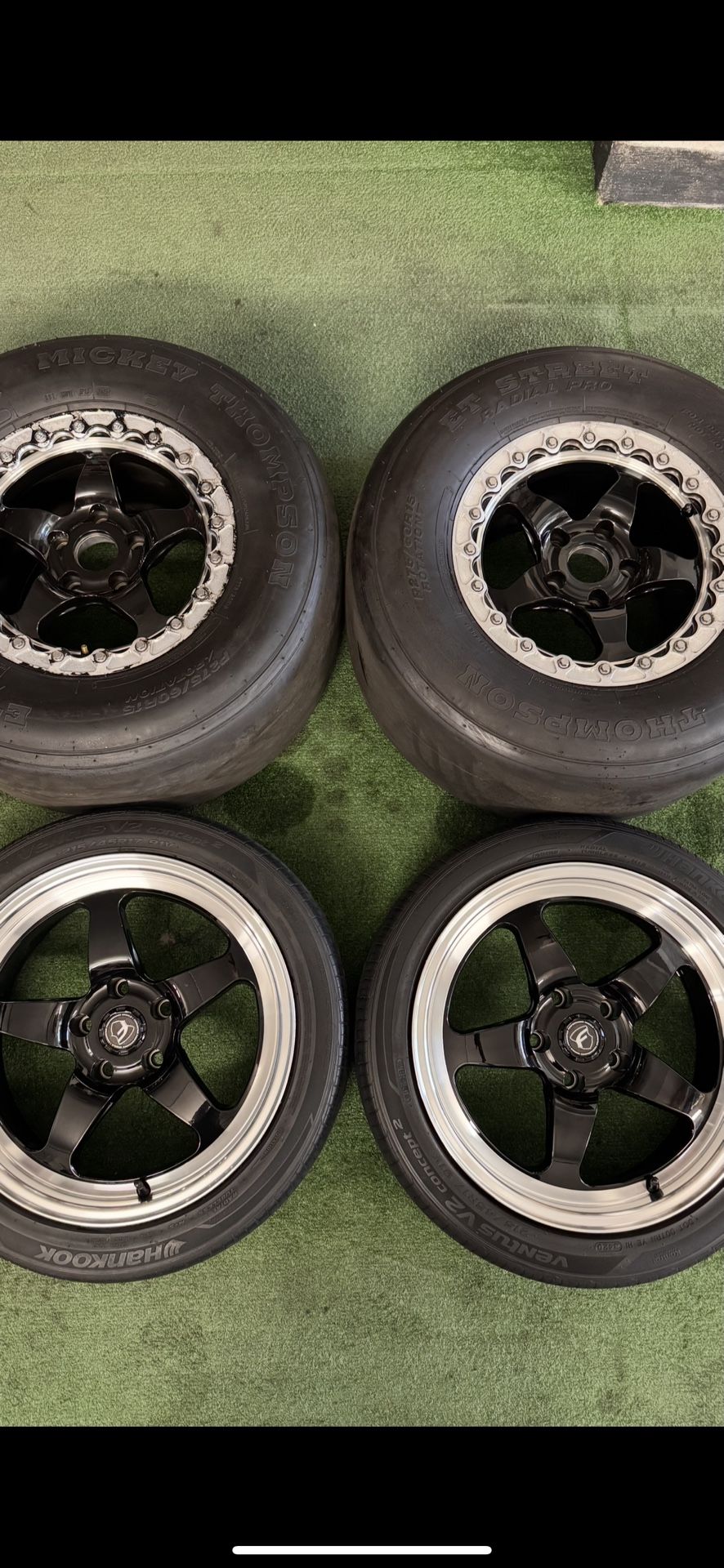 FORGESTAR DRAG PACK - 5x114 Supra Mustang 350z - Te37 Bbs Work Trade