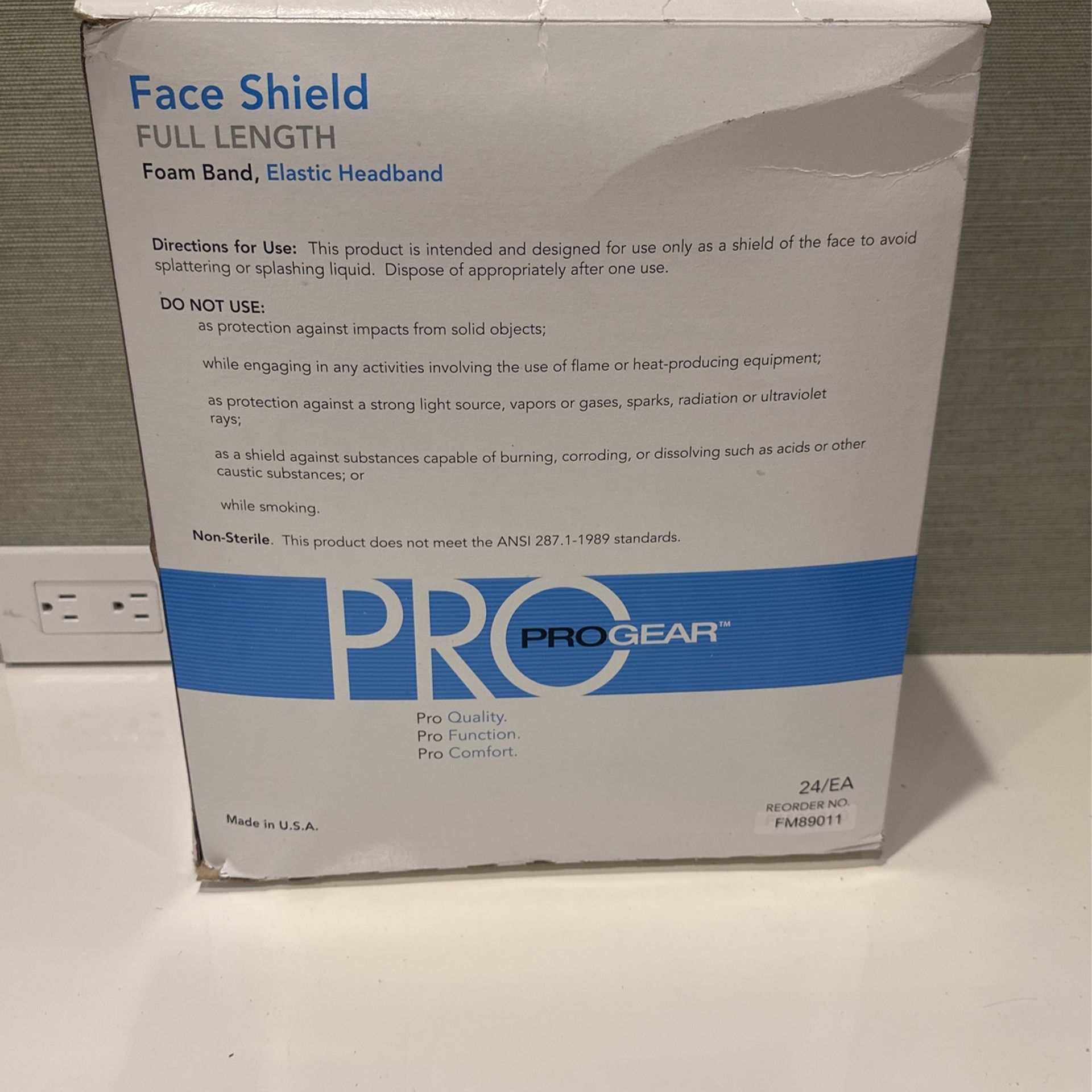 Box of Face Shields 