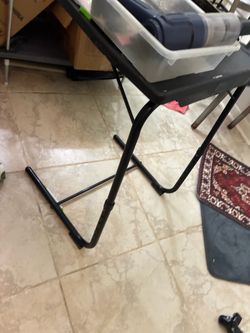 Portable black tables