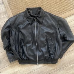 Black Moment VEGAN leather Jacket 