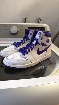 Nike Air Jordan 1 Retro Court Purple women’s 10 men’s 8.5