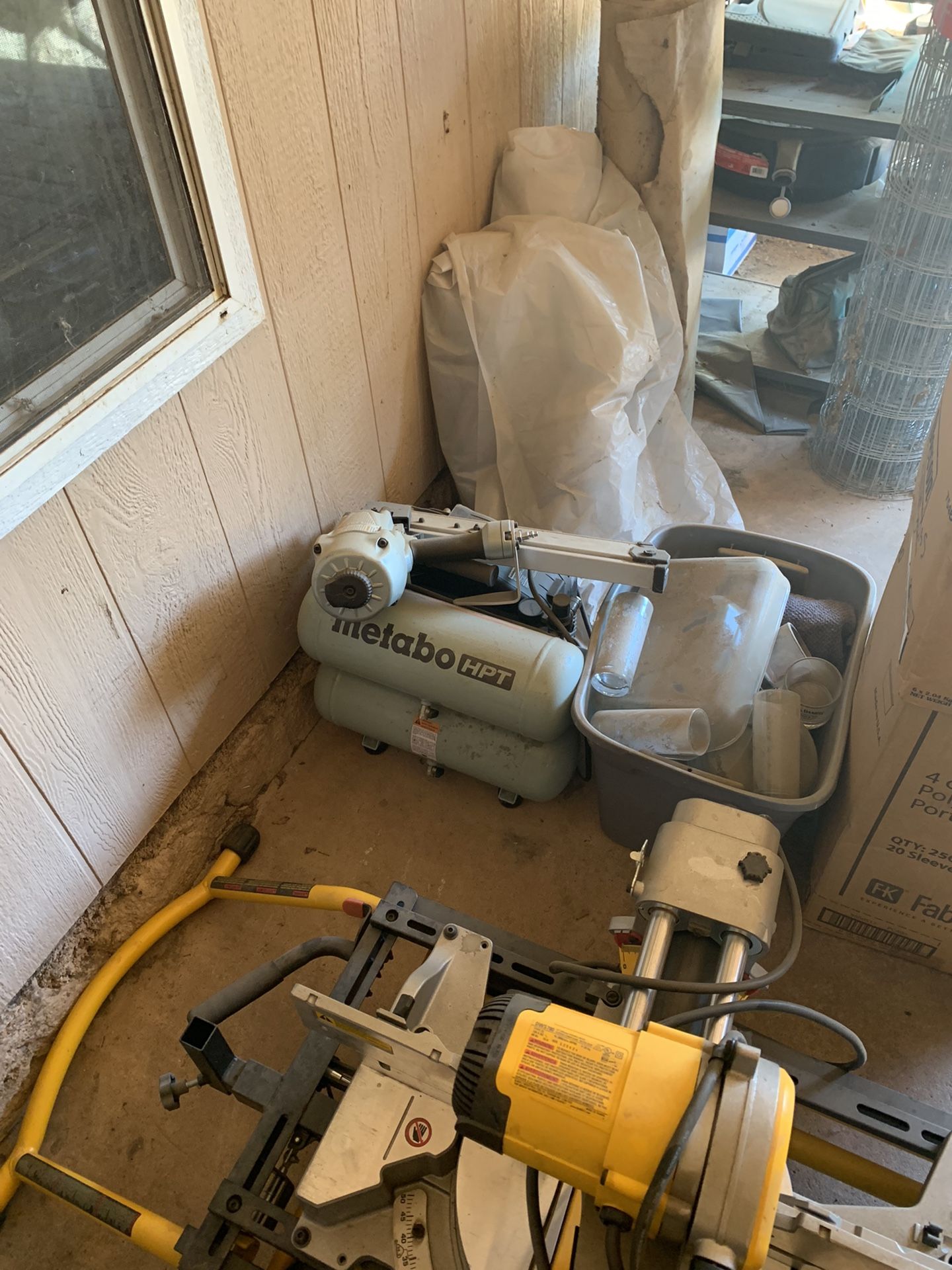 Metabo Framing Gun And Air Compressor