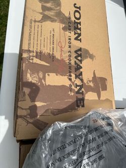 John Wayne Iron Grill Pan