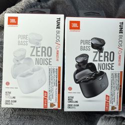 JBL Tune Buds Black And White 