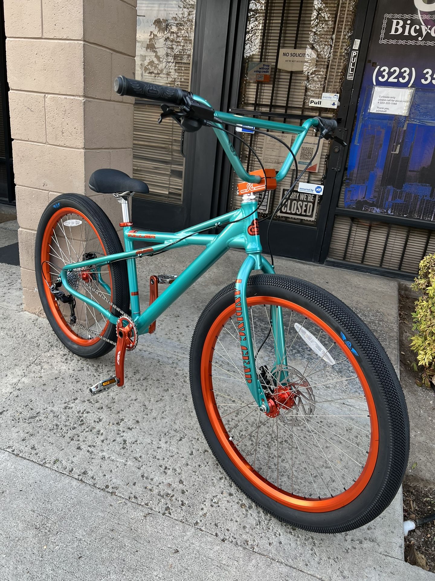 SE Bikes Killer Quad 27.5" BMX Bike