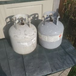 2 Propane Tanks